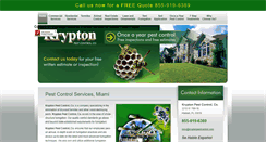 Desktop Screenshot of kryptonpestcontrol.com